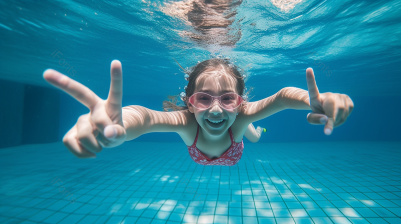 有趣的泳池儿童游泳运动高清实拍图,高清,摄影图,摄影图片,图片大全,摄影图免费下载